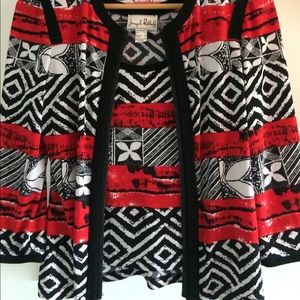 Joseph Ribkoff ladies blouse twin set